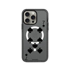 iPhone 14 Plus Spade7 Magsafe Procase Şeffaf Telefon Kılıfı Antrasit - SUMTHINCS