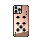 iPhone 14 Plus Spade7 Mirror Aynalı Telefon Kılıfı Metalik Pembe - SUMTHINCS