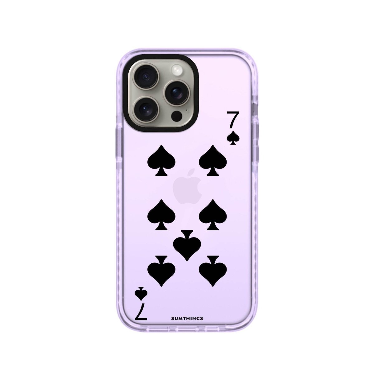 iPhone 14 Plus Spade7 Procase Şeffaf Telefon Kılıfı Lila - SUMTHINCS