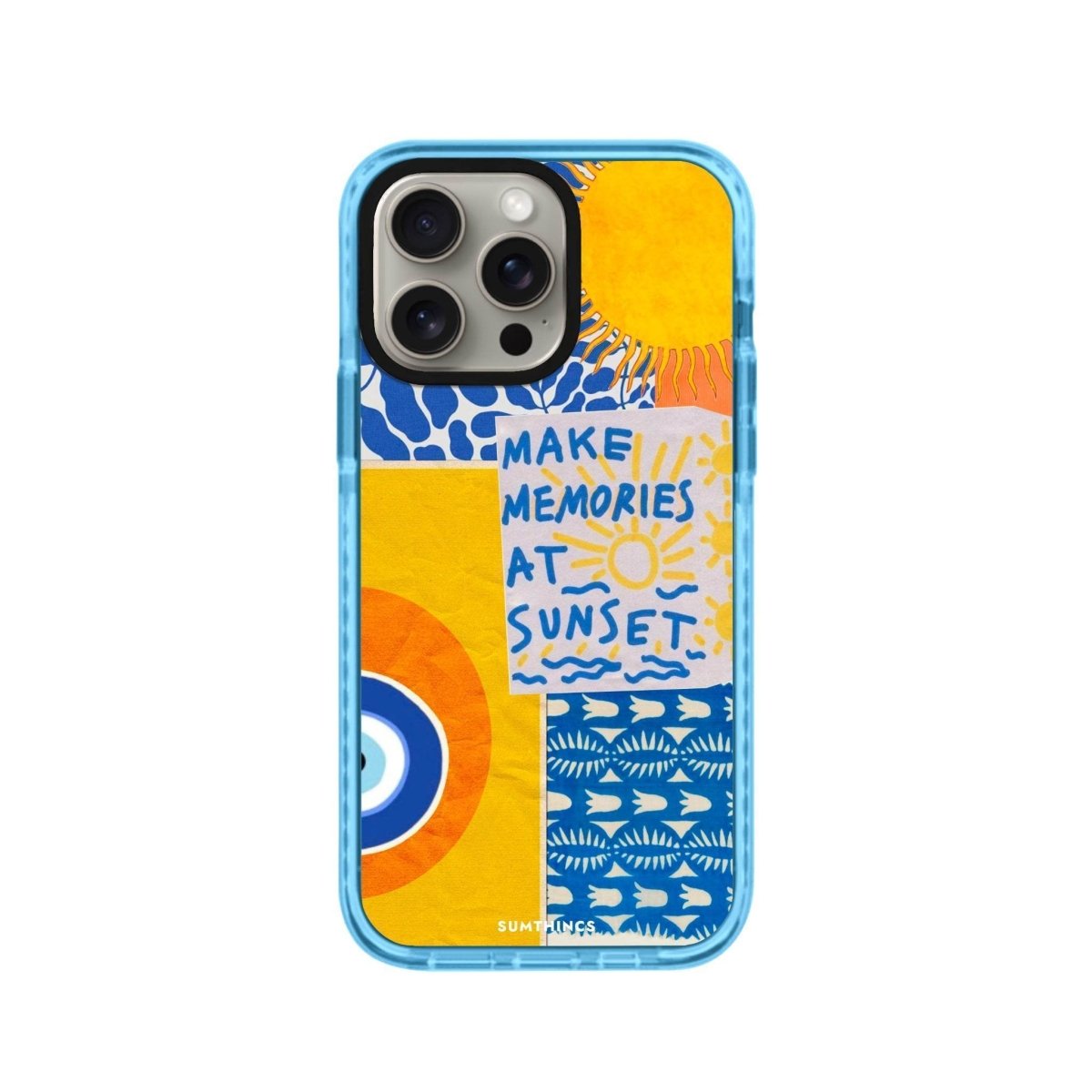 iPhone 14 Plus Sunset Collage Procase Şeffaf Telefon Kılıfı - SUMTHINCS