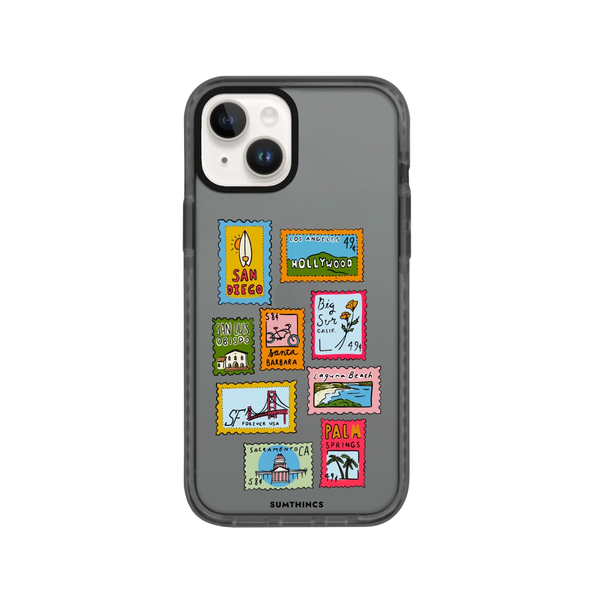 iPhone 14 Plus The Grand Tour Procase Şeffaf Telefon Kılıfı Antrasit - SUMTHINCS