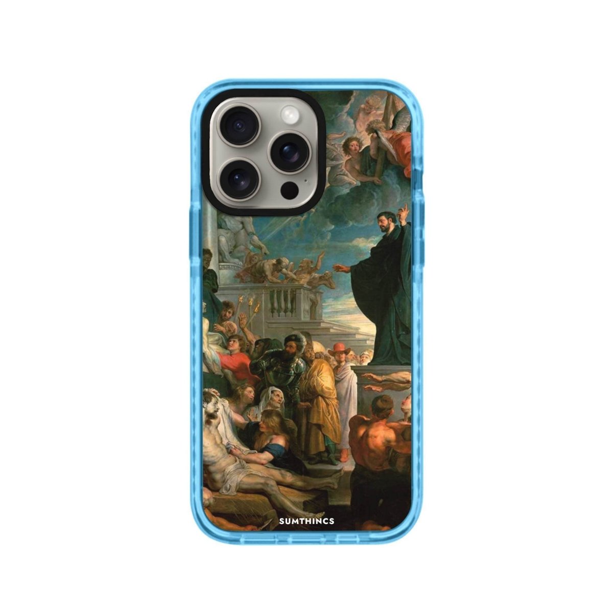 iPhone 14 Plus The Miracles Procase Şeffaf Telefon Kılıfı Mavi - SUMTHINCS