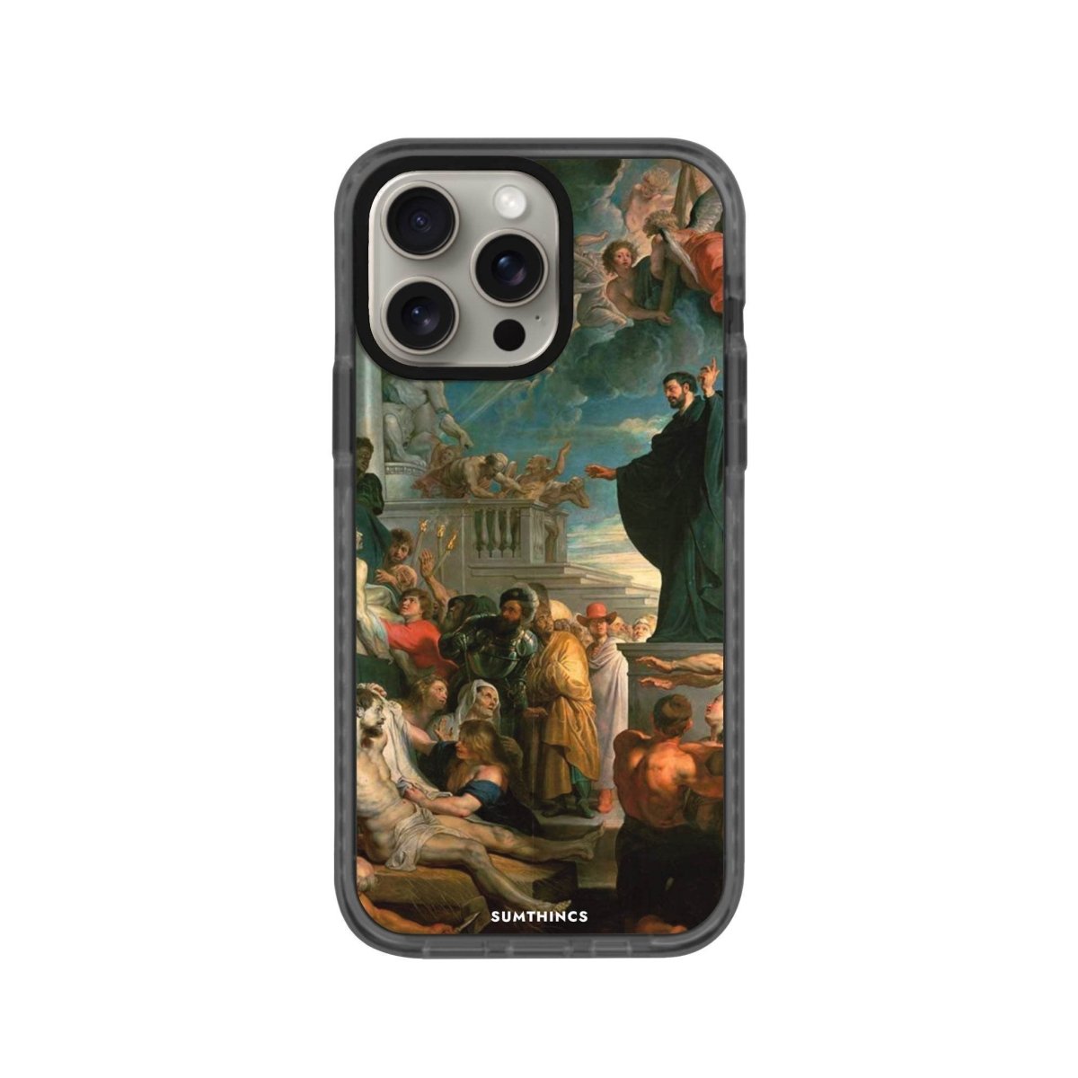 iPhone 14 Plus The Miracles Procase Şeffaf Telefon Kılıfı Antrasit - SUMTHINCS