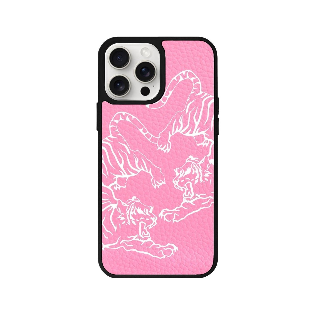 iPhone 14 Plus Tigers Leather Vegan Deri Telefon Kılıfı - SUMTHINCS