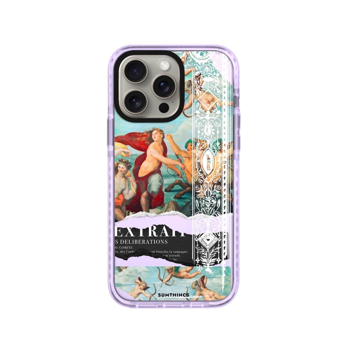 iPhone 14 Plus Triumph of Galatea Procase Şeffaf Telefon Kılıfı - SUMTHINCS
