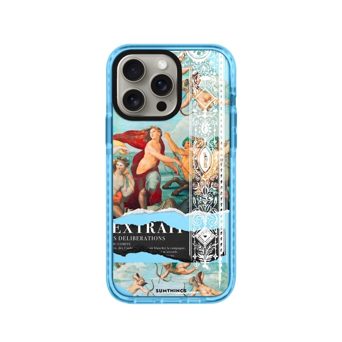 iPhone 14 Plus Triumph of Galatea Procase Şeffaf Telefon Kılıfı - SUMTHINCS