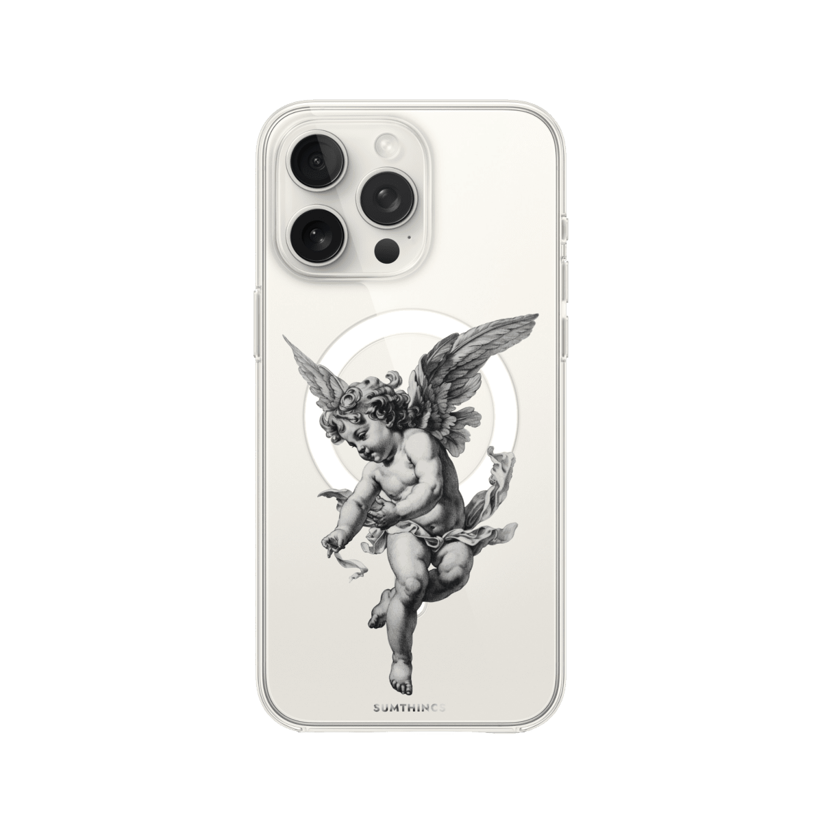 iPhone 14 Pro Angel Clear Magsafe Telefon Kılıfı - Sumthincs