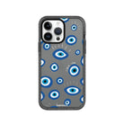 iPhone 14 Pro I See You Procase Şeffaf Telefon Kılıfı Antrasit - SUMTHINCS