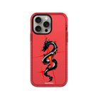 iPhone 14 Pro Max Dragonflare Procase Şeffaf Telefon Kılıfı Kırmızı - SUMTHINCS