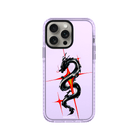 iPhone 14 Pro Max Dragonflare Procase Şeffaf Telefon Kılıfı Lila - SUMTHINCS