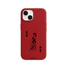 iPhone 15 Ace Queen Premium Telefon Kılıfı Kırmızı - SUMTHINCS