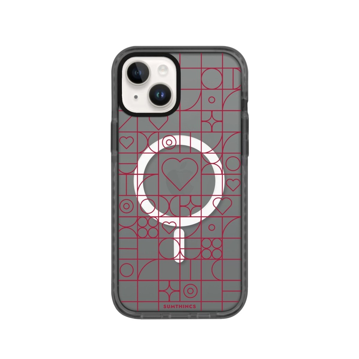 iPhone 15 Connect Magsafe Procase Telefon Kılıfı Antrasit - Sumthincs