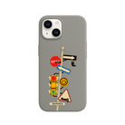 iPhone 15 Crossroad Premium Telefon Kılıfı Gri - SUMTHINCS