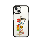 iPhone 15 Crossroad Procase Şeffaf Telefon Kılıfı Siyah Şeffaf - SUMTHINCS