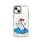 iPhone 15 Crush Magsafe Procase Telefon Kılıfı Beyaz Şeffaf - SUMTHINCS