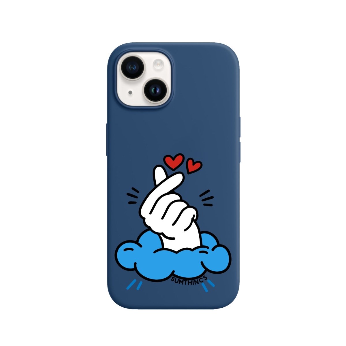 iPhone 15 Crush Premium Telefon Kılıfı Pasifik Mavi - SUMTHINCS