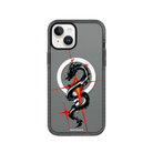 iPhone 15 Dragonflare Magsafe Procase Şeffaf Telefon Kılıfı Antrasit - SUMTHINCS