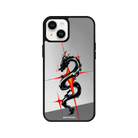 iPhone 15 Dragonflare Mirror Aynalı Telefon Kılıfı Gümüş - SUMTHINCS