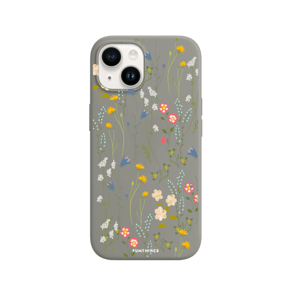 iPhone 15 Eternal Garden Premium Telefon Kılıfı Gri - SUMTHINCS