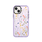 iPhone 15 Eternal Garden Procase Şeffaf Telefon Kılıfı Lila - SUMTHINCS