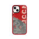 iPhone 15 Graffiti Procase Şeffaf Telefon Kılıfı Kırmızı - SUMTHINCS