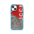 iPhone 15 Graffiti Procase Şeffaf Telefon Kılıfı Mavi - SUMTHINCS