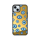 iPhone 15 I See You Mirror Aynalı Telefon Kılıfı Altın - SUMTHINCS