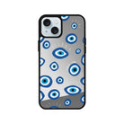 iPhone 15 I See You Mirror Aynalı Telefon Kılıfı Gümüş - SUMTHINCS