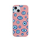 iPhone 15 I See You Premium Telefon Kılıfı Pembe - SUMTHINCS