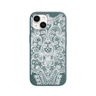 iPhone 15 Lacework Premium Telefon Kılıfı Kaktüs Yeşili - SUMTHINCS