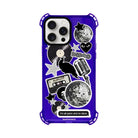 iPhone 15 Plus Disco Stickers Bumper Magsafe Şeffaf Telefon Kılıfı - SUMTHINCS