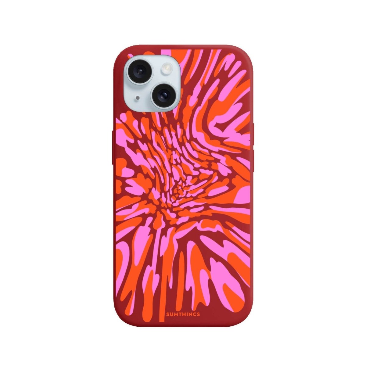 iPhone 15 Plus Neon Dreams Premium Telefon Kılıfı Kırmızı - SUMTHINCS