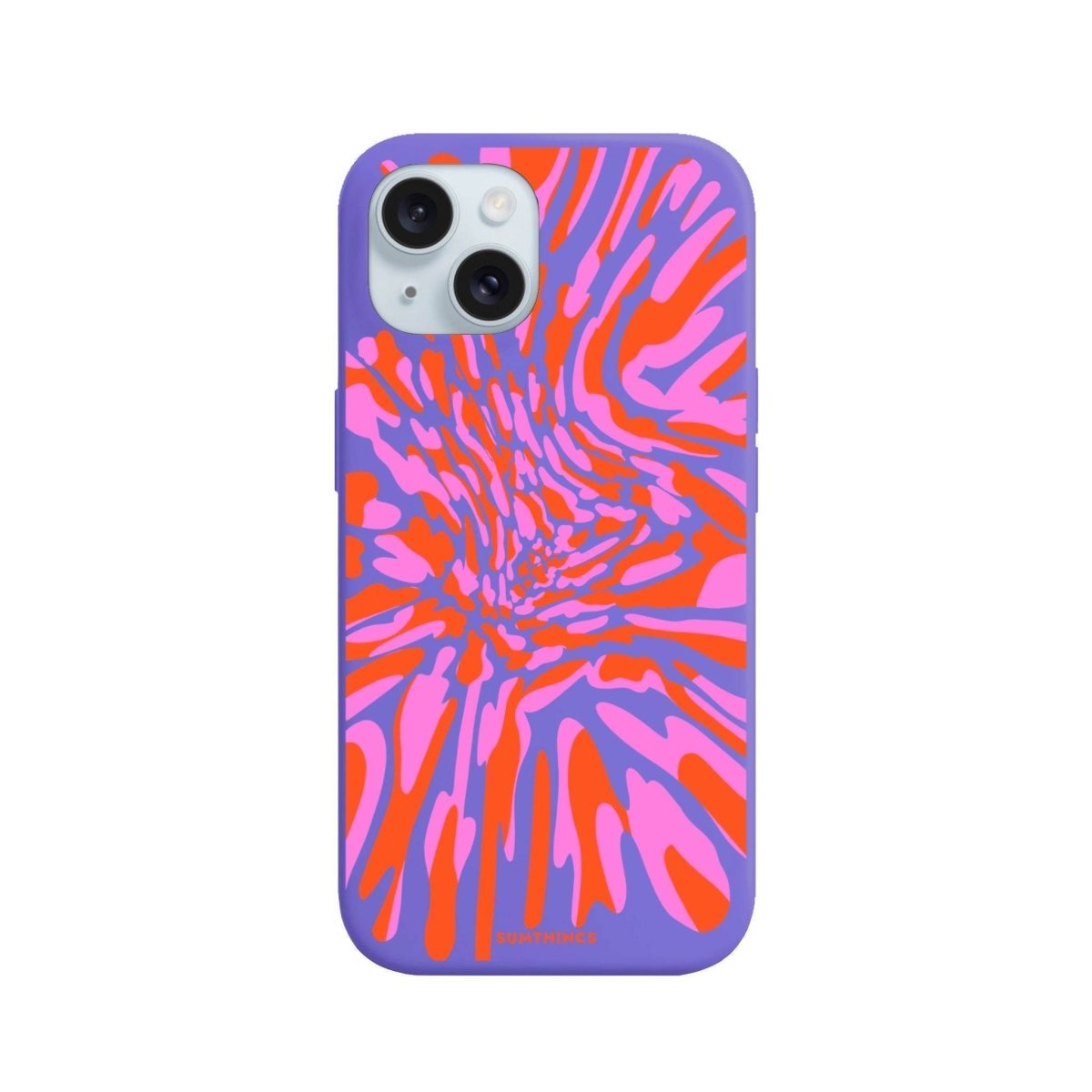 iPhone 15 Plus Neon Dreams Premium Telefon Kılıfı Lila - SUMTHINCS