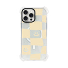 iPhone 15 Plus Smiling Check Bumper Magsafe Şeffaf Telefon Kılıfı - SUMTHINCS