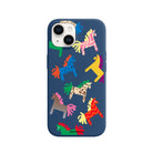 iPhone 15 Ponies Premium Telefon Kılıfı Pasifik Mavi - SUMTHINCS