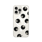 iPhone 15 Pro 8Ball Clear Magsafe Şeffaf Telefon Kılıfı - SUMTHINCS