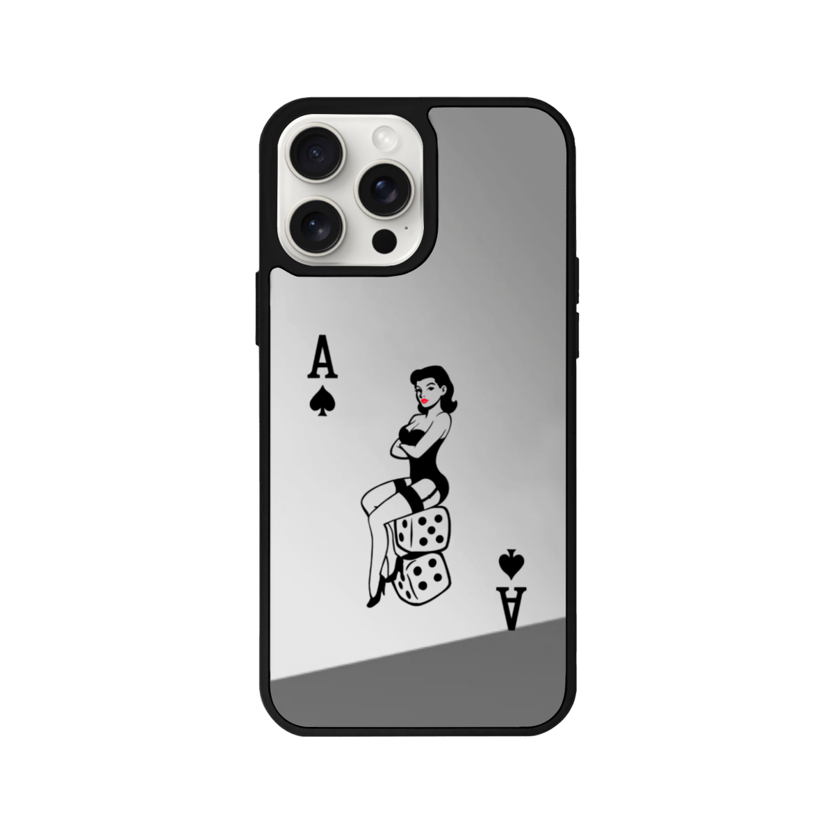 iPhone 15 Pro Ace Queen Mirror Aynalı Telefon Kılıfı - SUMTHINCS