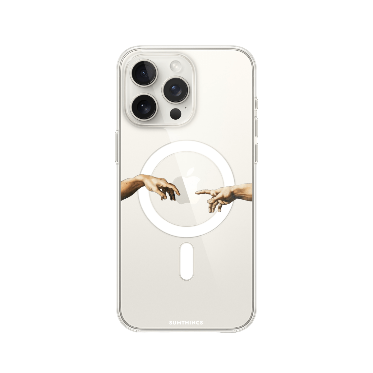 iPhone 15 Pro Adams Creation Clear Magsafe Telefon Kılıfı - SUMTHINCS