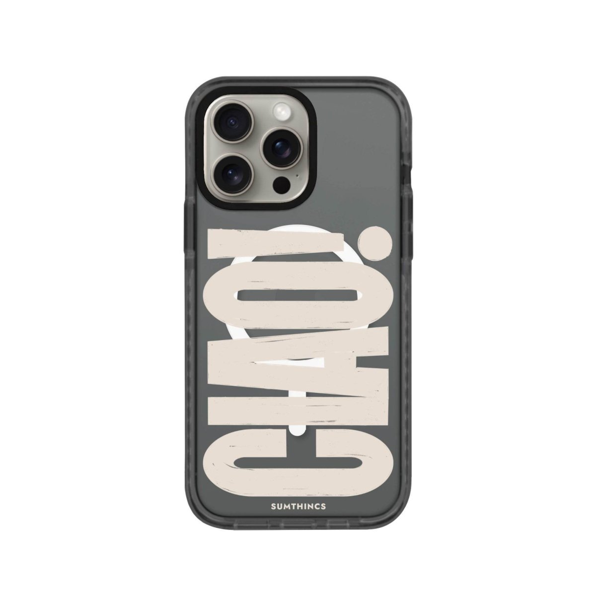 iPhone 15 Pro CIAO! Magsafe Procase Şeffaf Telefon Kılıfı - SUMTHINCS