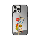 iPhone 15 Pro Crossroad Mirror Aynalı Telefon Kılıfı - SUMTHINCS