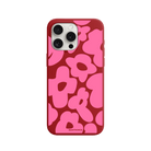 iPhone 15 Pro Daisy Pop Premium Telefon Kılıfı Kırmızı - SUMTHINCS