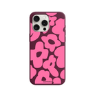 iPhone 15 Pro Daisy Pop Premium Telefon Kılıfı Bordo - SUMTHINCS