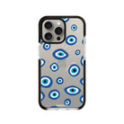 iPhone 15 Pro I See You Procase Şeffaf Telefon Kılıfı Siyah Şeffaf - SUMTHINCS
