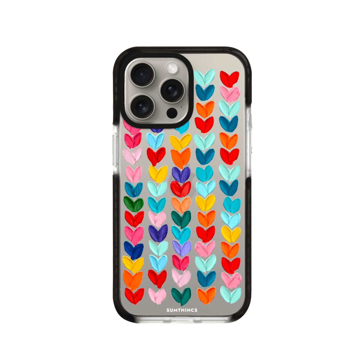 iPhone 15 Pro Lovestorm Procase Şeffaf Telefon Kılıfı Siyah Şeffaf - SUMTHINCS