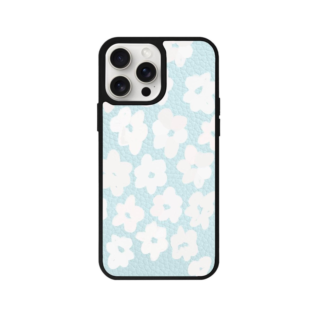 iPhone 15 Pro Max Blossoms Leather Vegan Deri Telefon Kılıfı - SUMTHINCS