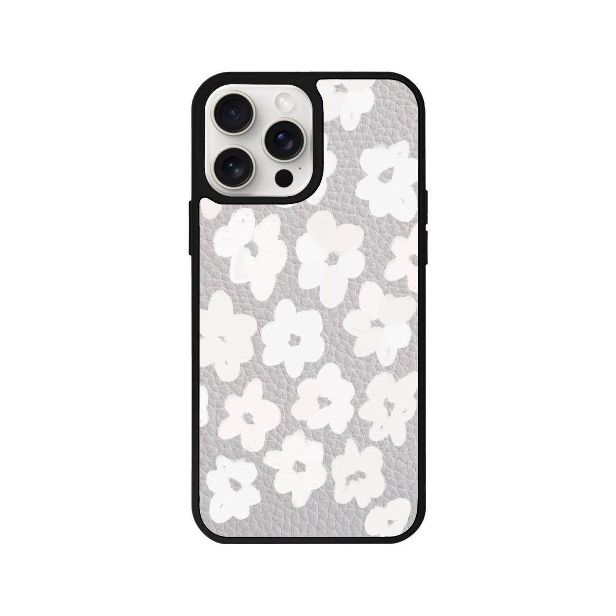 iPhone 15 Pro Max Blossoms Leather Vegan Deri Telefon Kılıfı - SUMTHINCS
