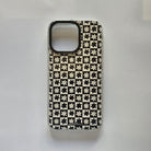 iPhone 15 Pro Max check flowers 3 Procase Telefon Kılıfı - Sumthincs