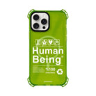 iPhone 15 Pro Max Human Being Bumper Magsafe Şeffaf Telefon Kılıfı - SUMTHINCS