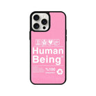 iPhone 15 Pro Max Human Being Leather Vegan Deri Telefon Kılıfı - SUMTHINCS