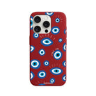 iPhone 15 Pro Max I See You Premium Telefon Kılıfı Kırmızı - SUMTHINCS